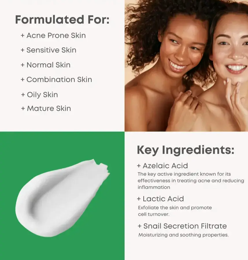 A-Control 10% Azelaic Acid Cream 15 ml. - Image 3