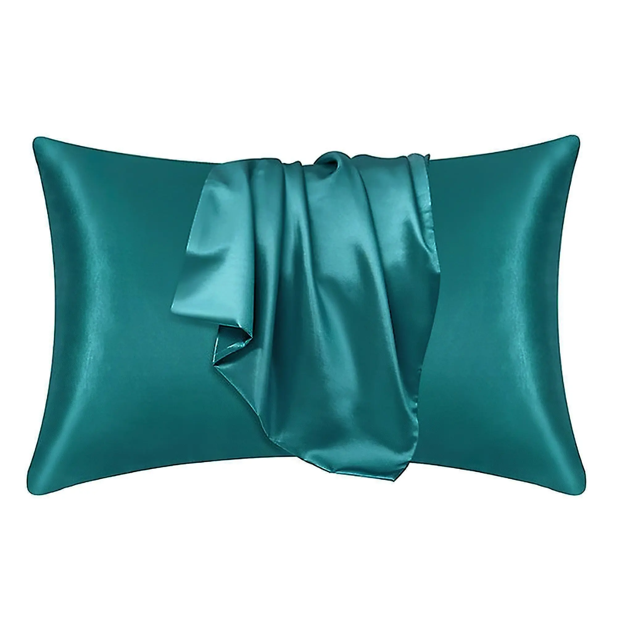 Silky Satin Pillowcase Teal