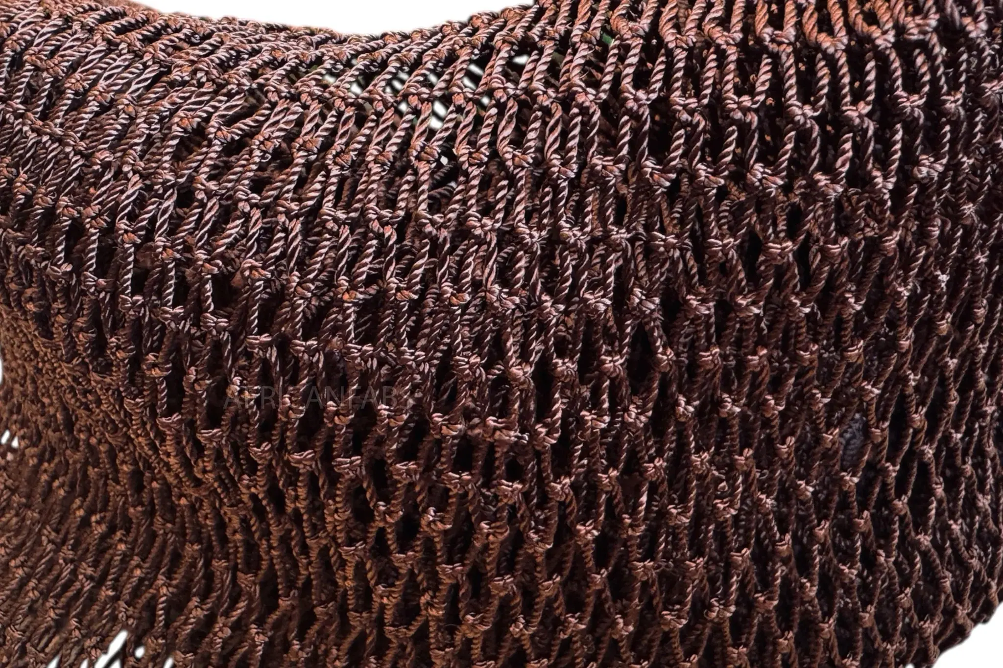 African Net Sponge Sapo Hickory Brown - Image 2