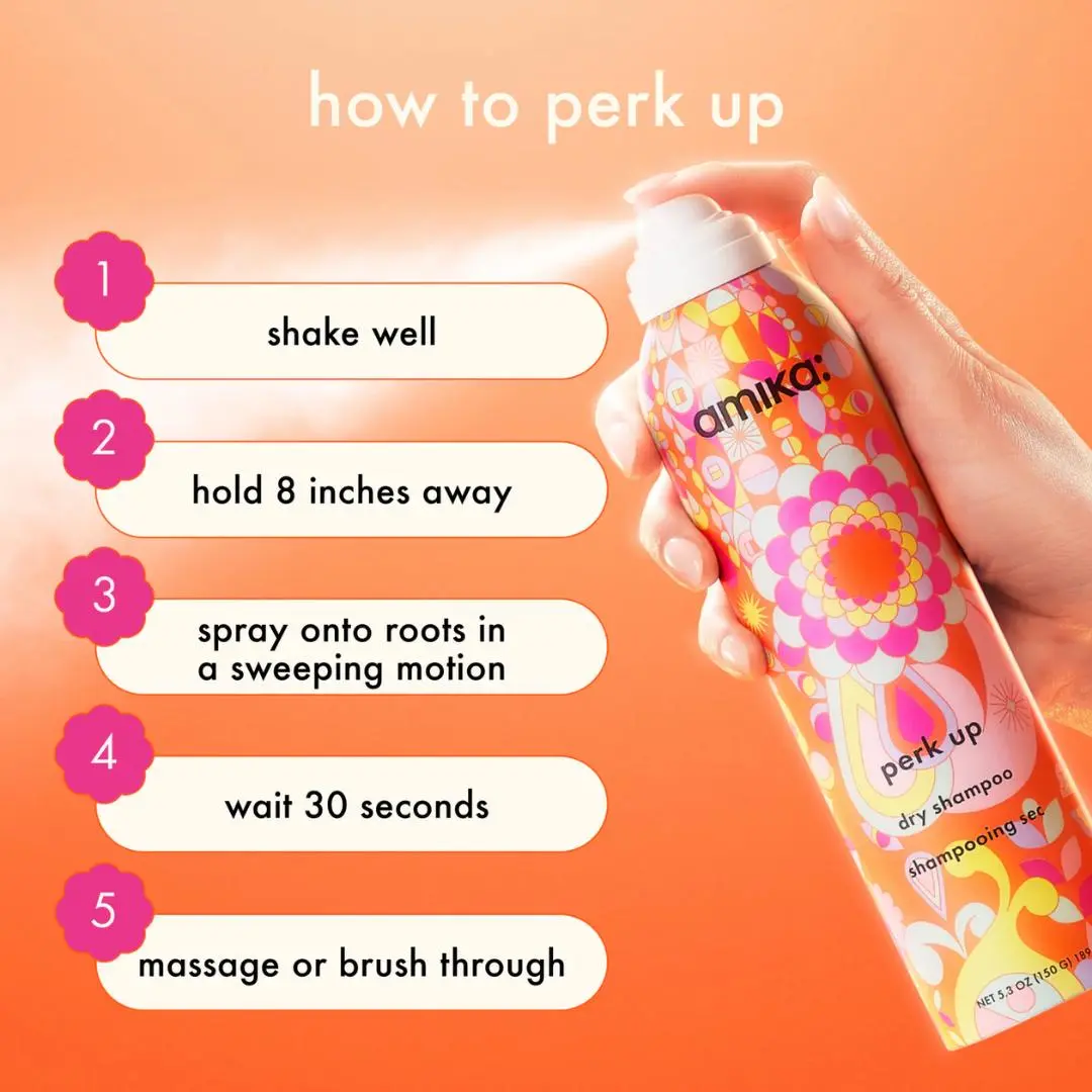 Amika Perk Up Shampooing Sec - Image 2