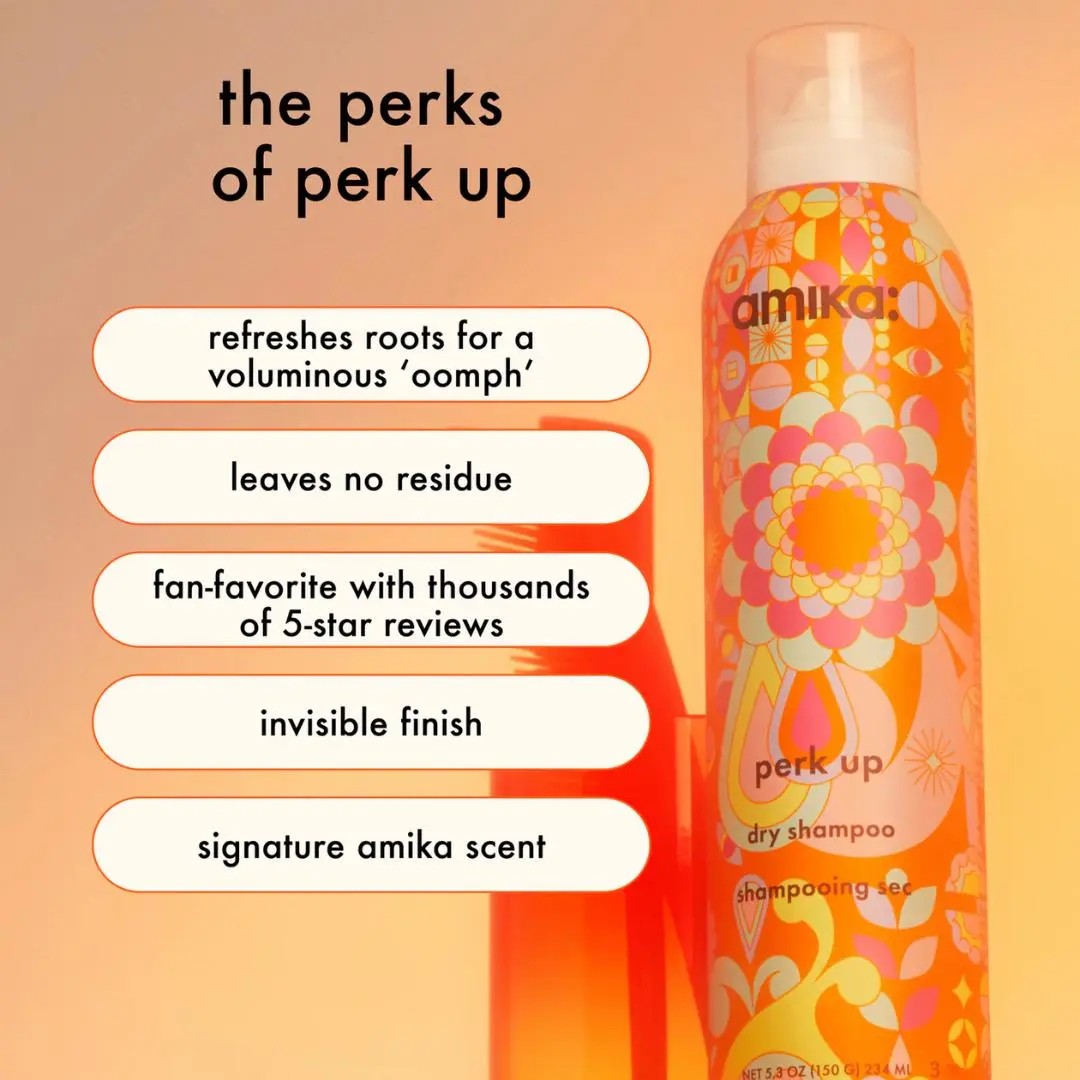 Amika Perk Up Shampooing Sec - Image 3
