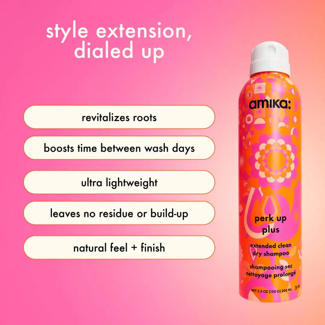 Amika Perk Up Plus Shampooing sec Extended Clean - Image 3