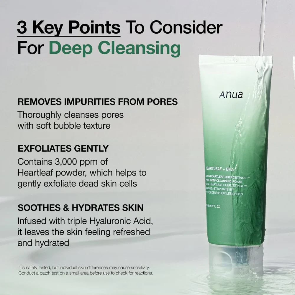 Heartleaf Quercetinol Pore Deep Cleansing Foam - Image 5