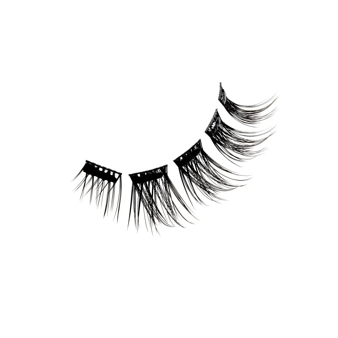Press On Pre-glued Underlash Extensions Wispies Natural Starterskit - Image 7