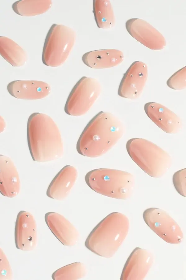 Press-On Nails Bare Dot - Image 3