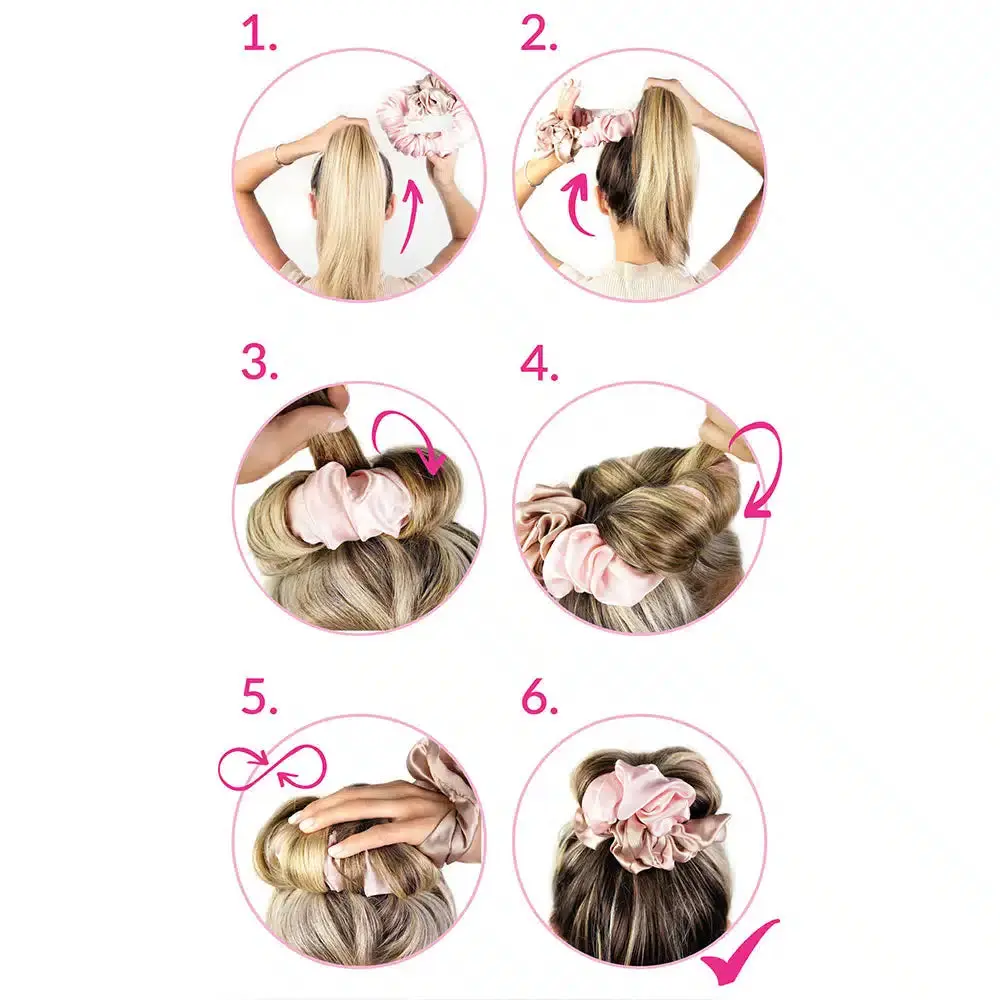 Heatless Curling Scrunchie - Image 4