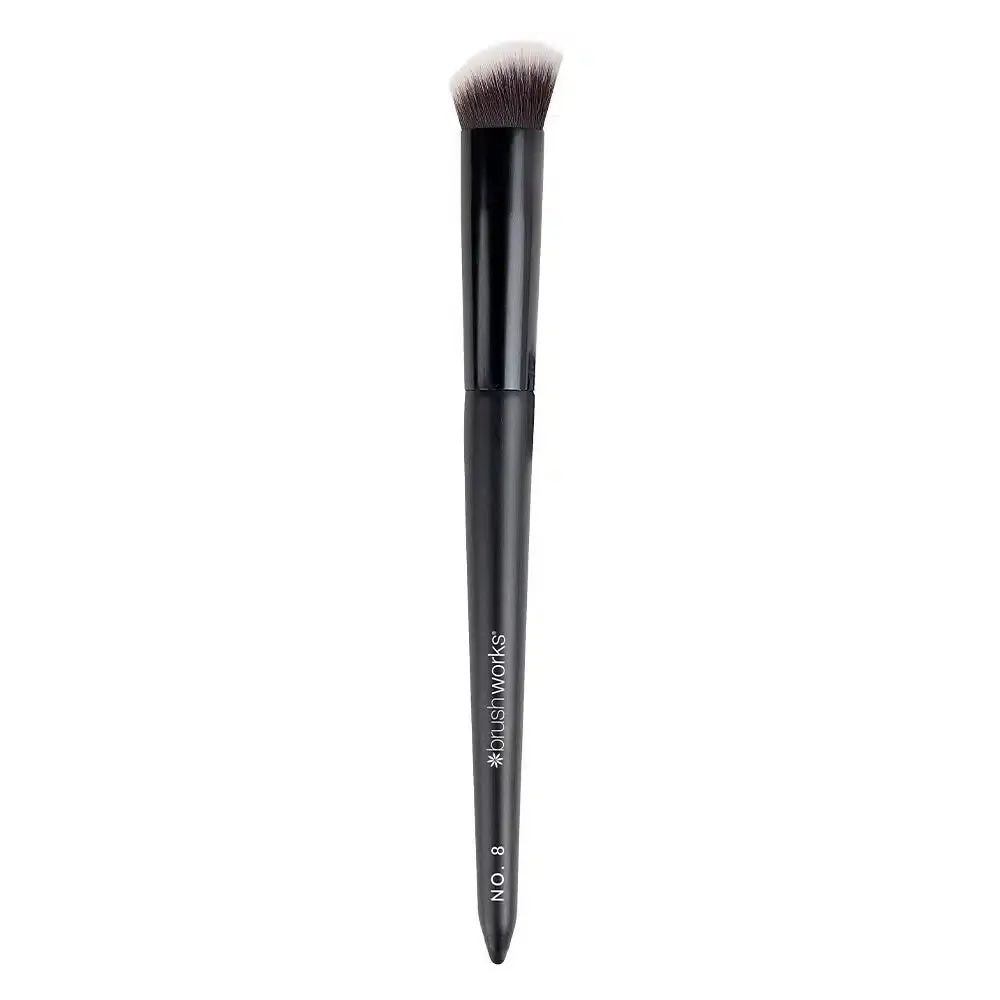 No. 8 Precise Angled Concealer Buffing Brush