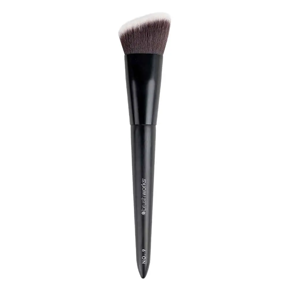 No. 9 Angled Flat Top Foundation Buffing Brush