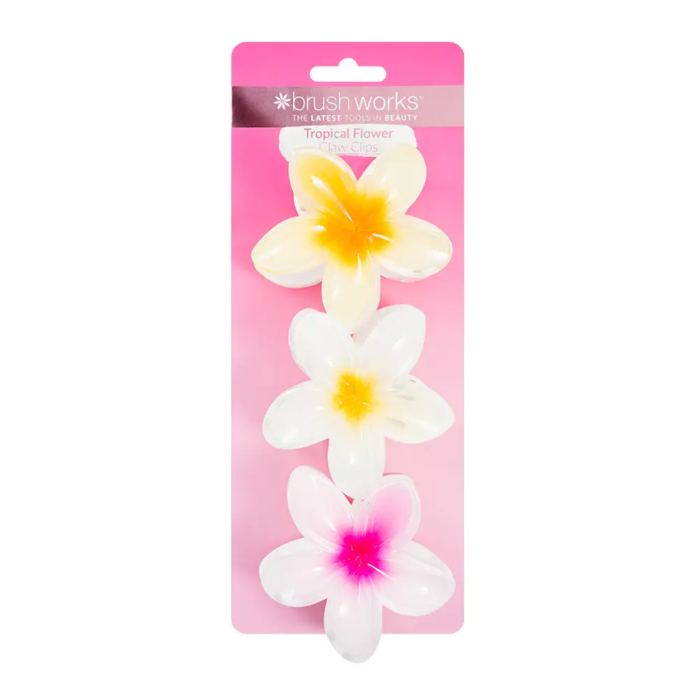 Tropical Flower Claw Clips 3 Pack - Image 7
