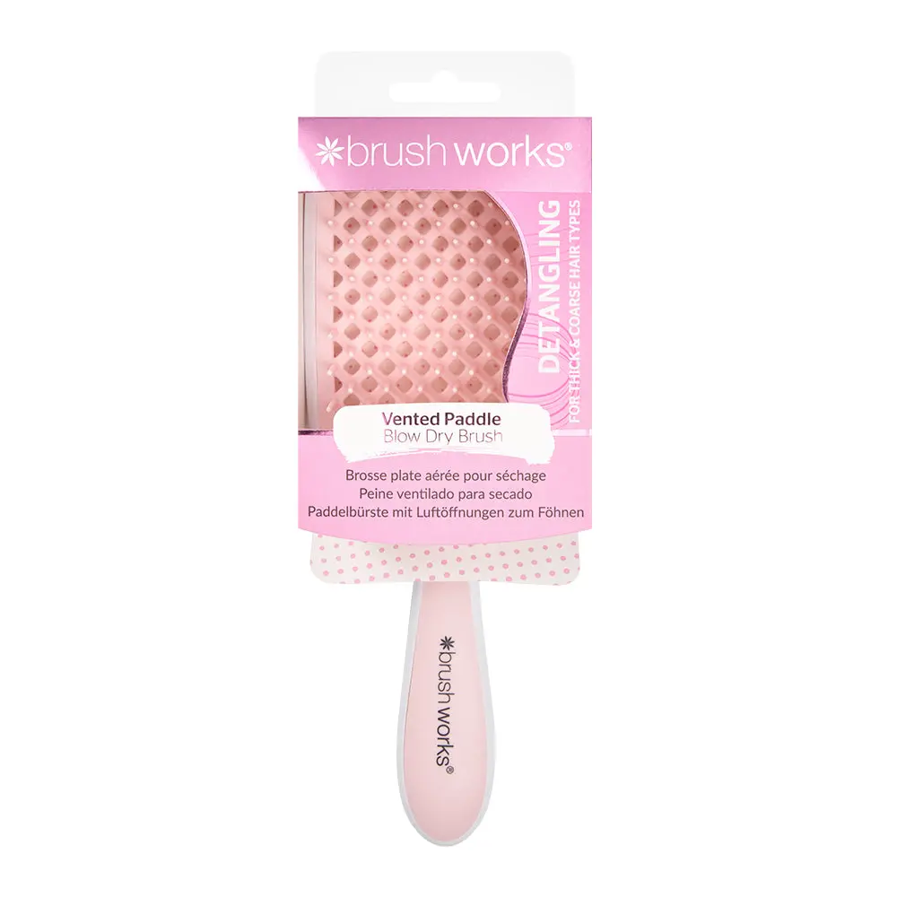 Vented Paddle Blow Dry Hair Brush - Image 7