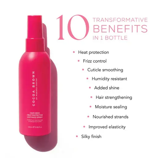 Hair Hero Heat Protection Anti Frizz Spray - Image 3