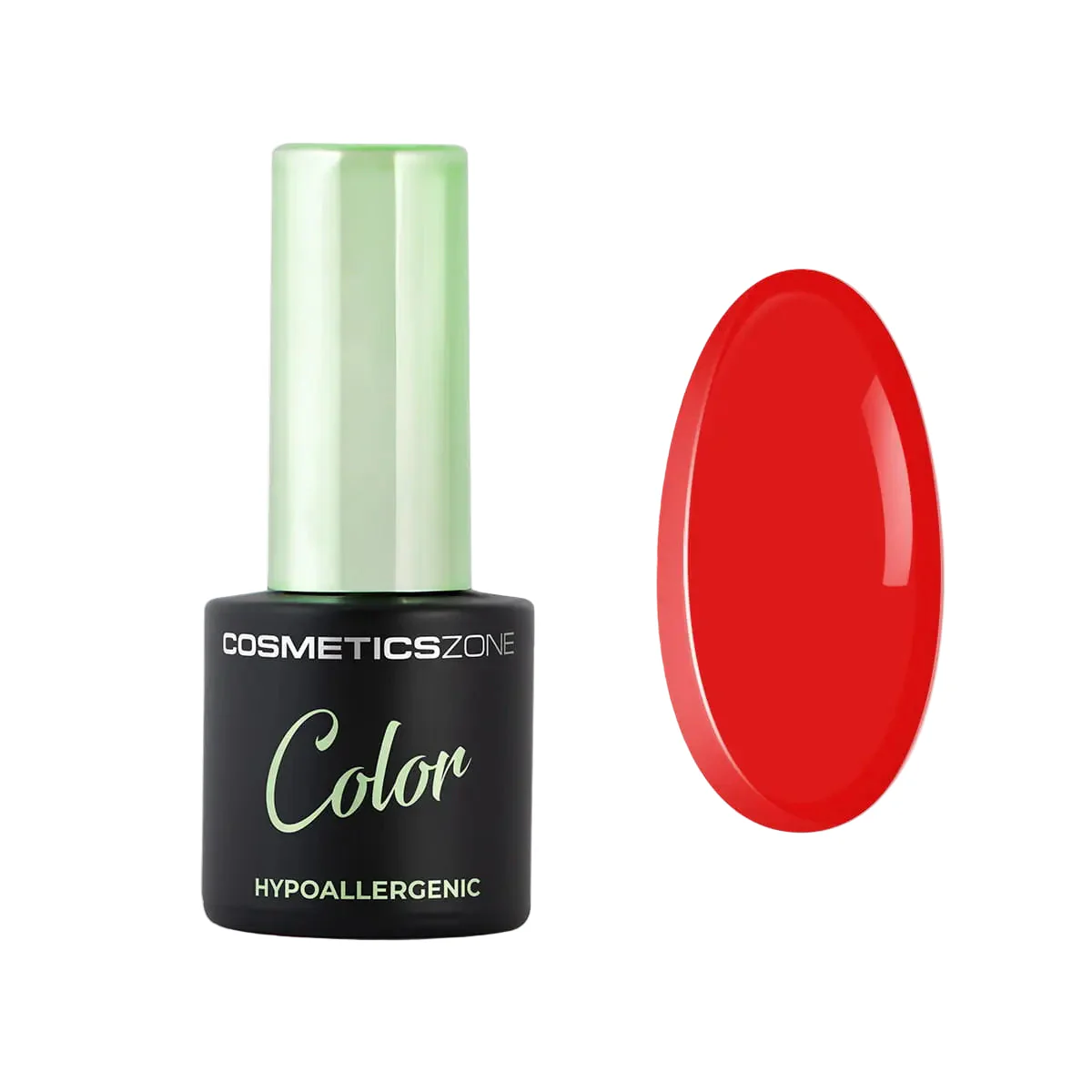 Hypoallergenic Hybrid UV/LED Gel Polish Traffic Red 178