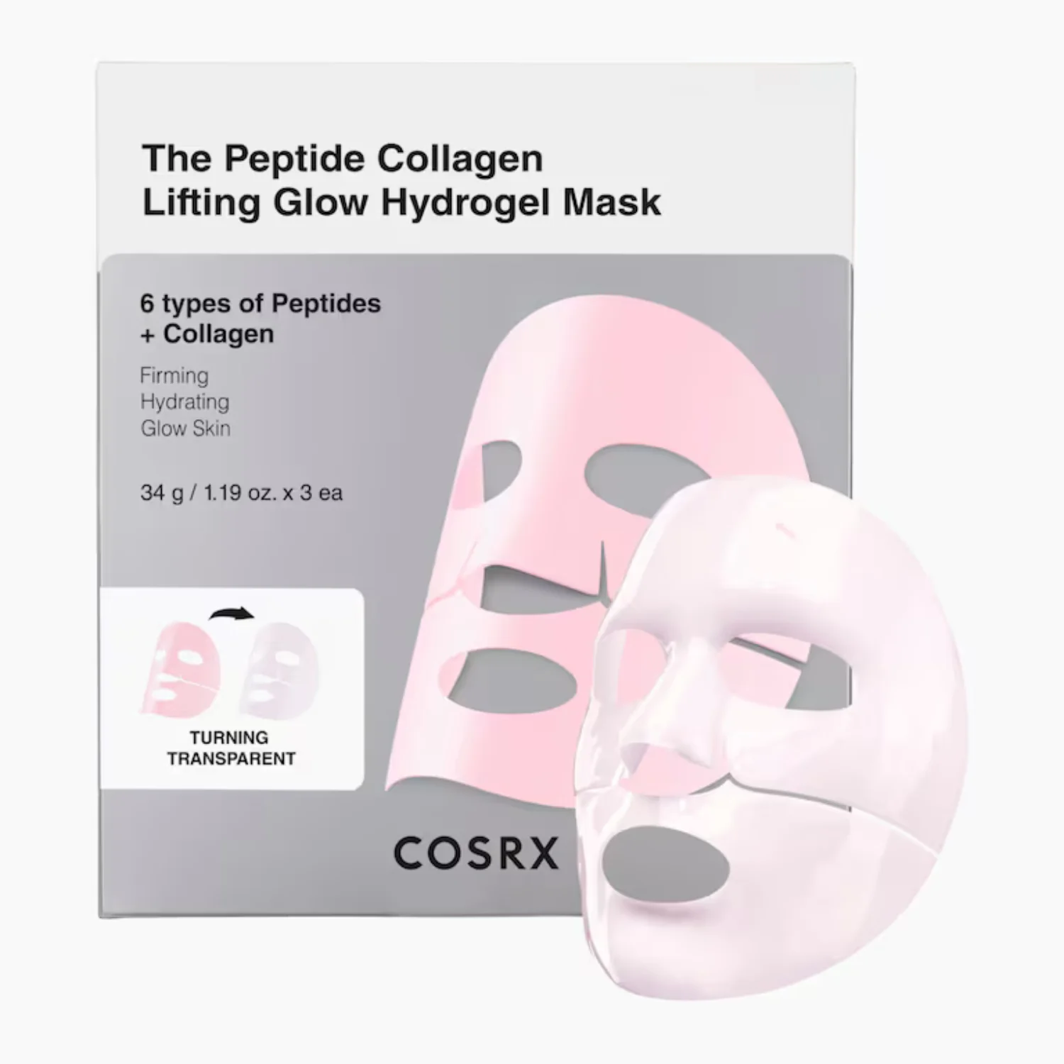 Peptide Collagen Glow Hydrogel Mask