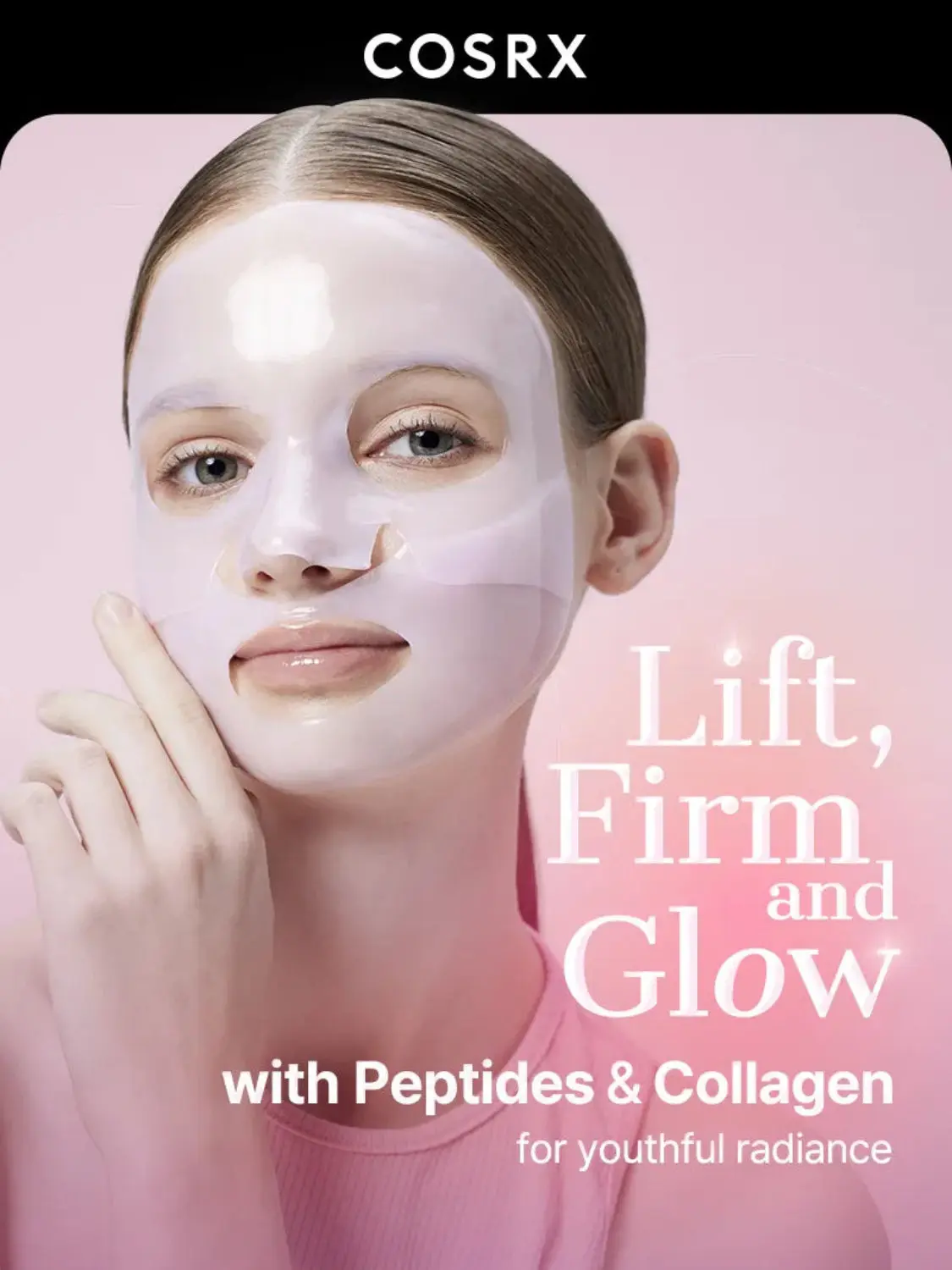 Peptide Collagen Glow Hydrogel Mask 3-Pack - Image 4