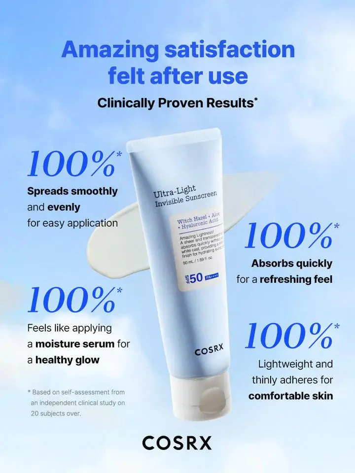 Ultra Light Invisible Sunscreen SPF50+ - Image 4