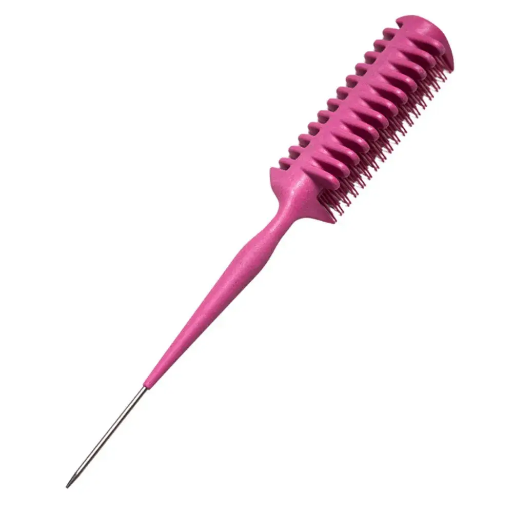 Curl Clump Precision Comb Pink