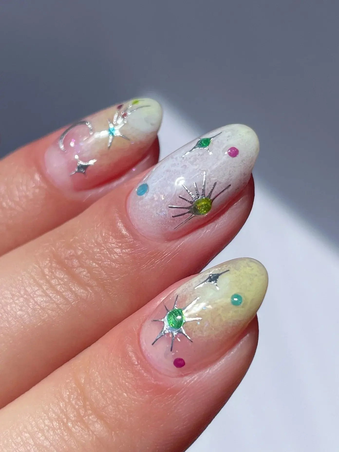 Nail Art Stickers Sparkle - Image 2