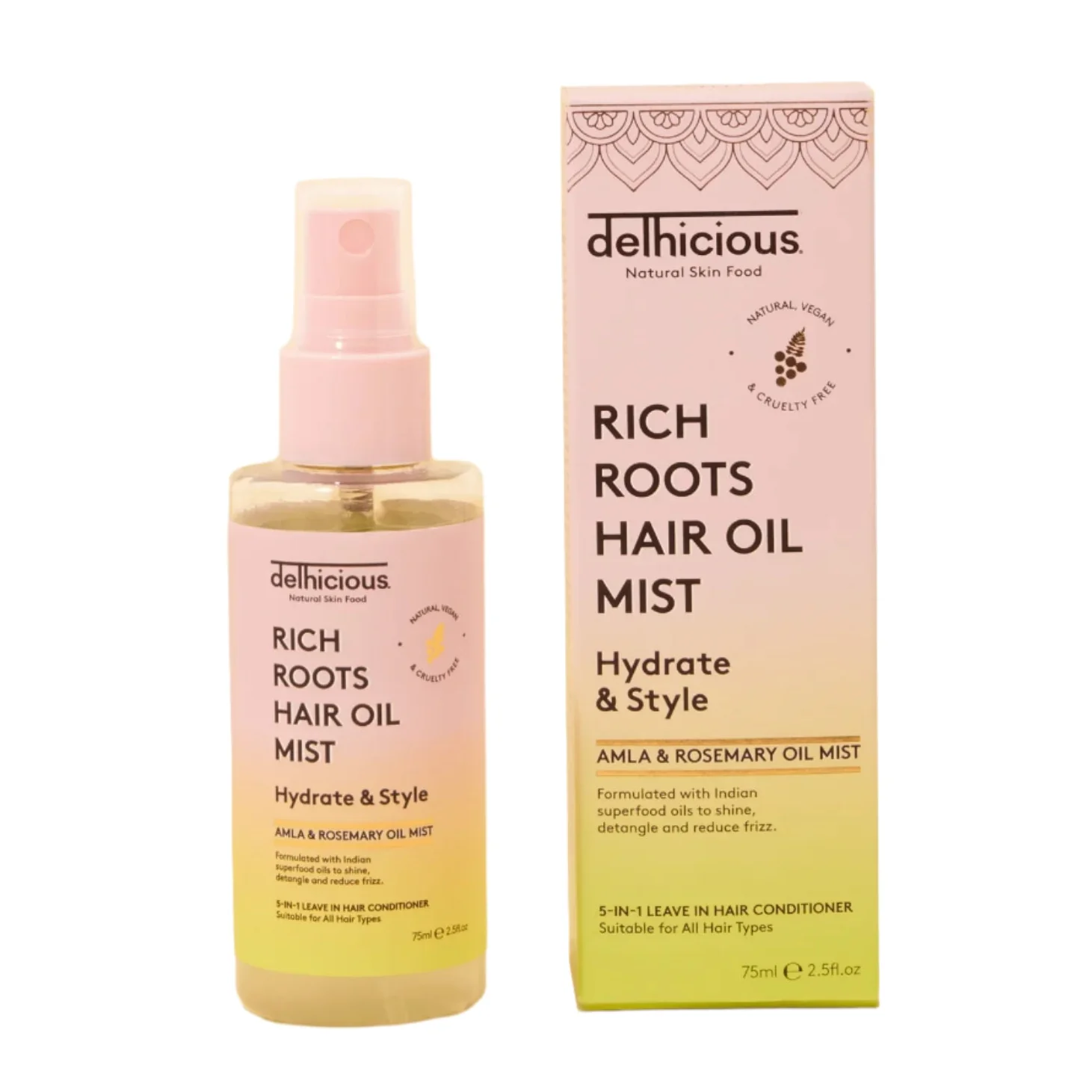 Rich Roots 5-in-1 Hair Oil Mist Leave In Conditioner