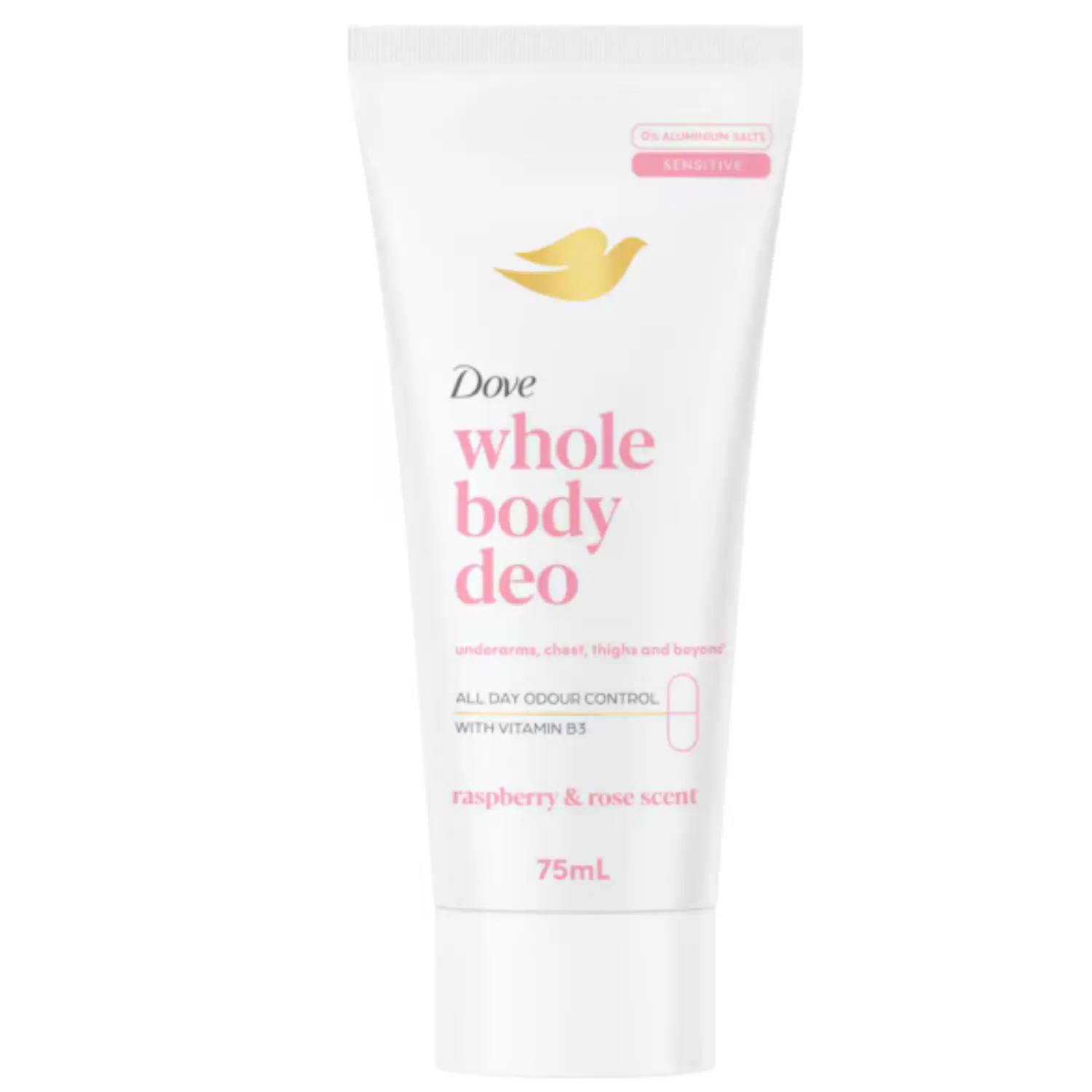 Whole Body Raspberry & Rose Deodorant Cream