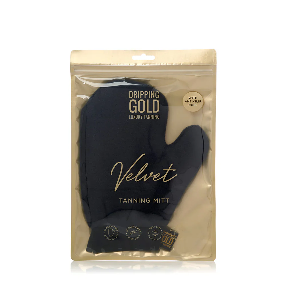 Luxury Velvet Tanning Mitt - Image 2