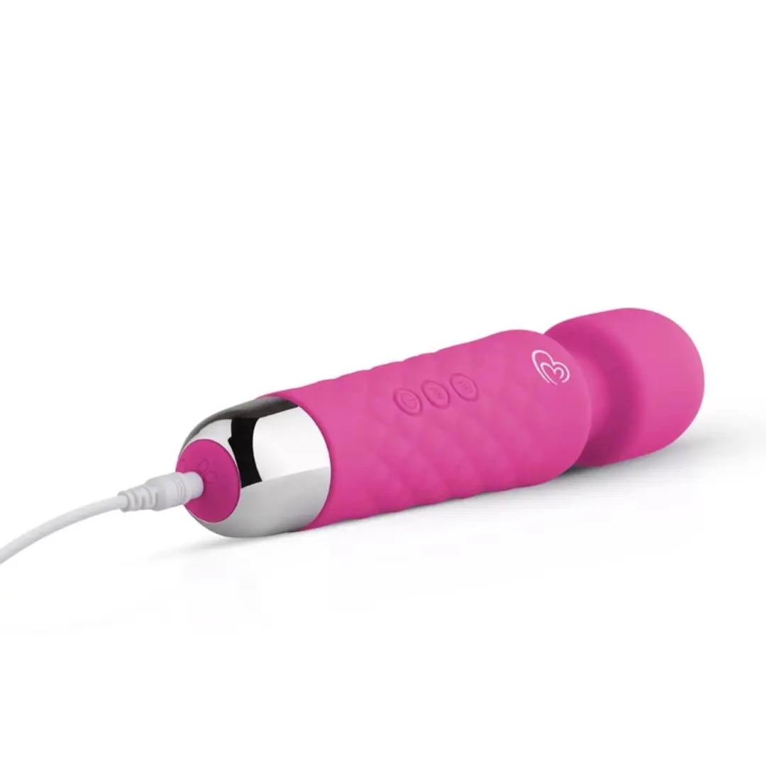 Mini Wand Vibrator Pink - Image 3