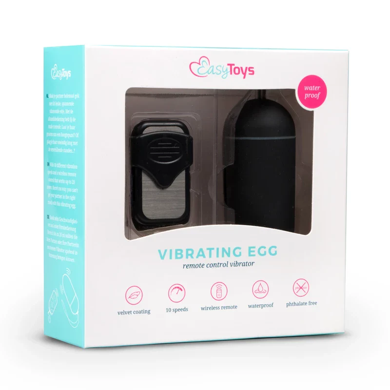 Vibrating Egg Black - Image 3