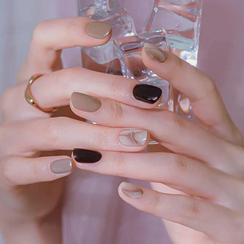 Nail Strips Chocolat Nuance - Image 3