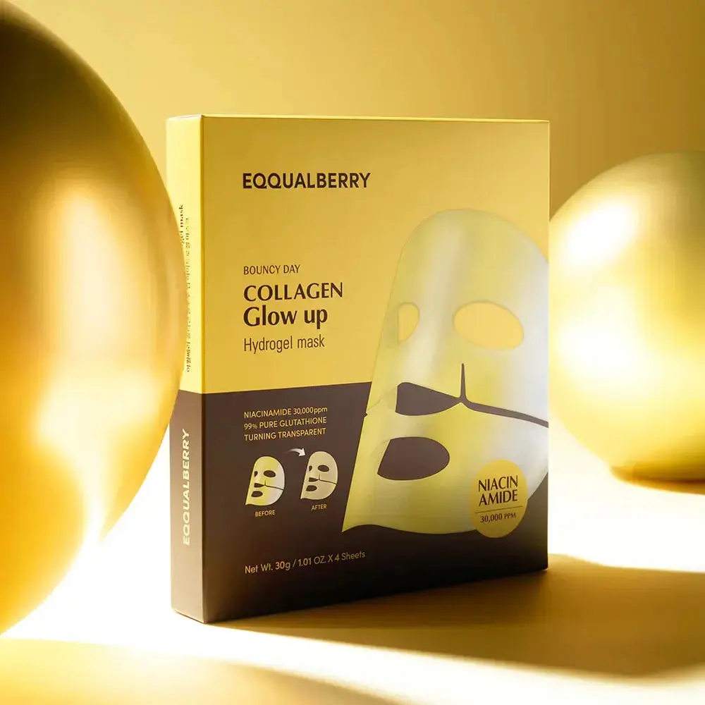 Collagen Glow Up Hydrogel Mask 4-Pack - Image 5