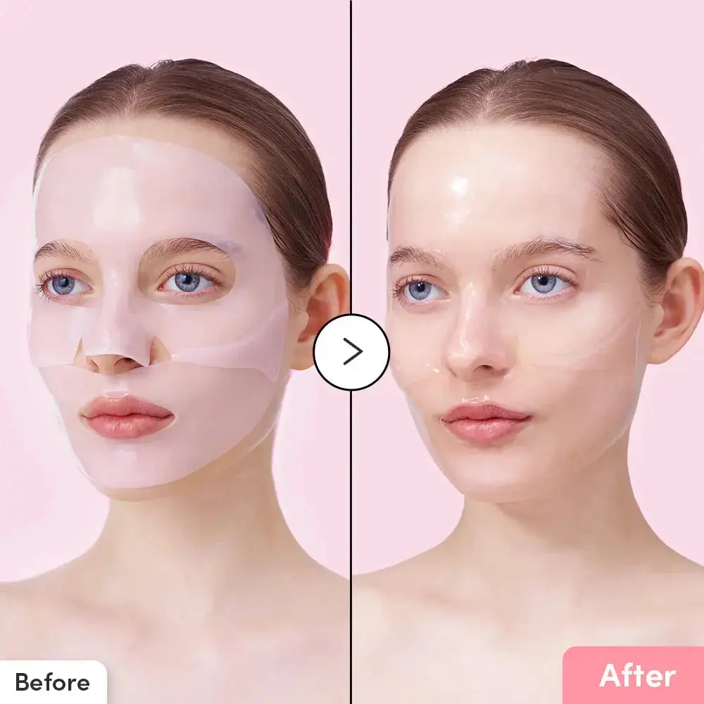 Collagen Pore-Right Up Hydrogel Mask 4-Pack - Image 3