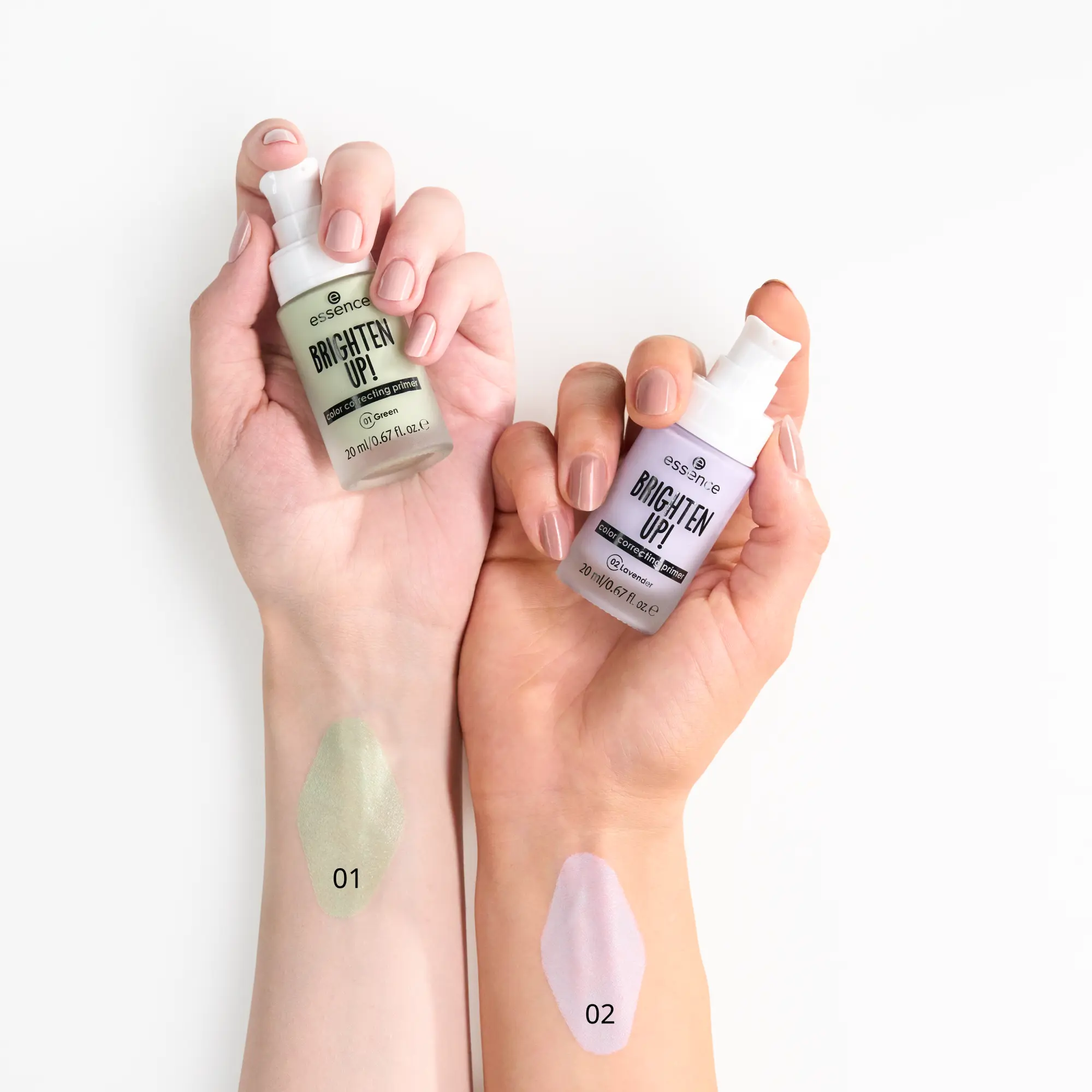 Brighten Up! Color Correcting Primer 02 Lavender - Image 4