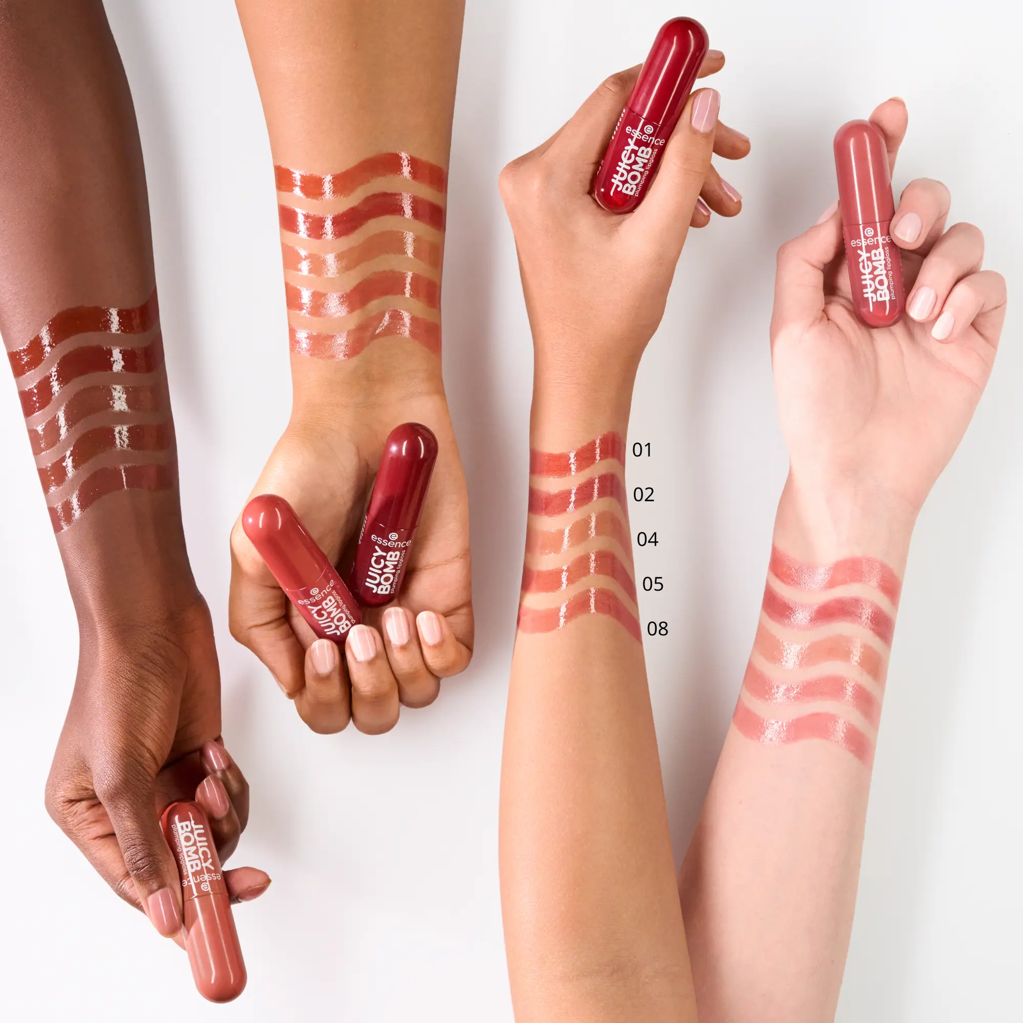 Juicy Bomb Plumping Lipgloss 05 Soft Apricot - Image 6