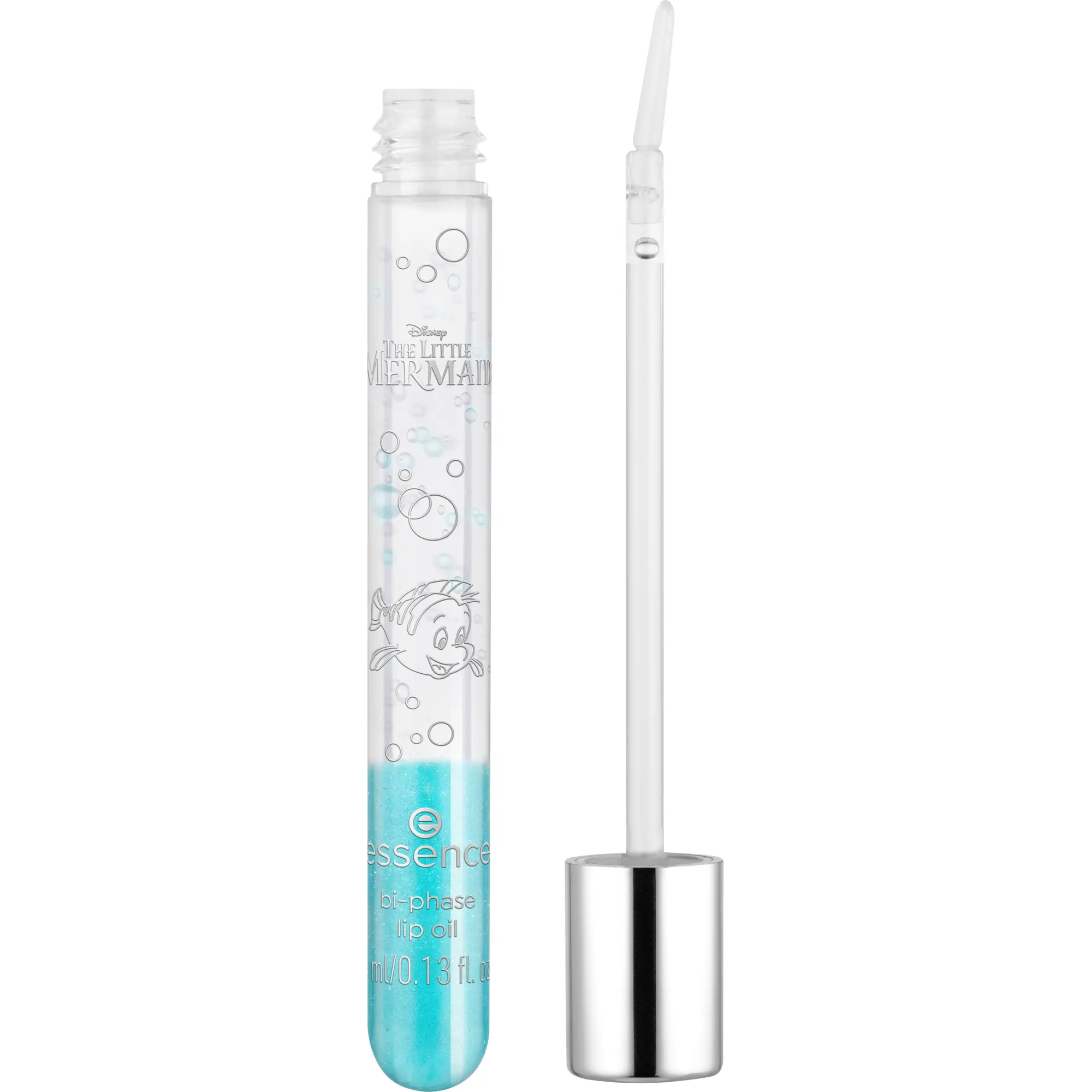 X Disney The Little Mermaid Bi-phase Lip Oil 01 You Can Swim With Us