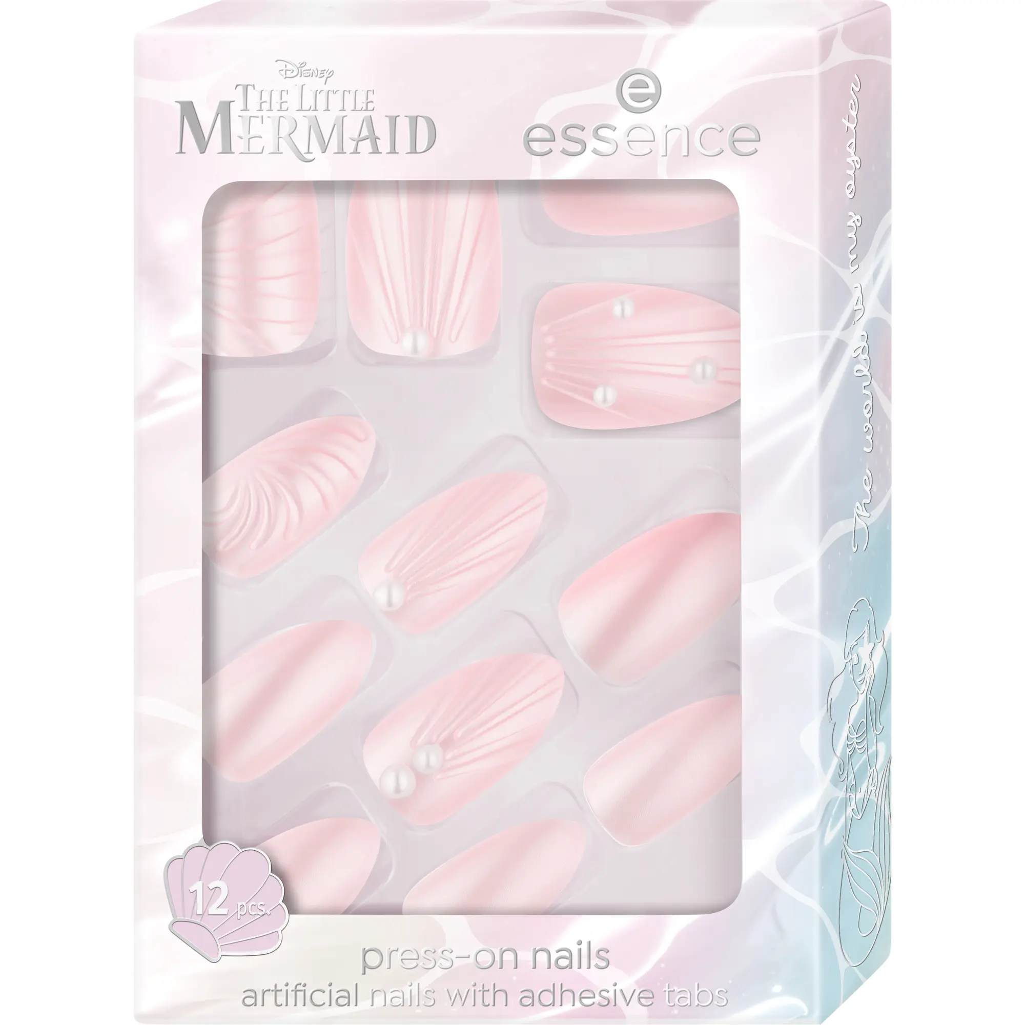 X Disney The Little Mermaid Press-on Nails Pearl Of The Sea - Image 5