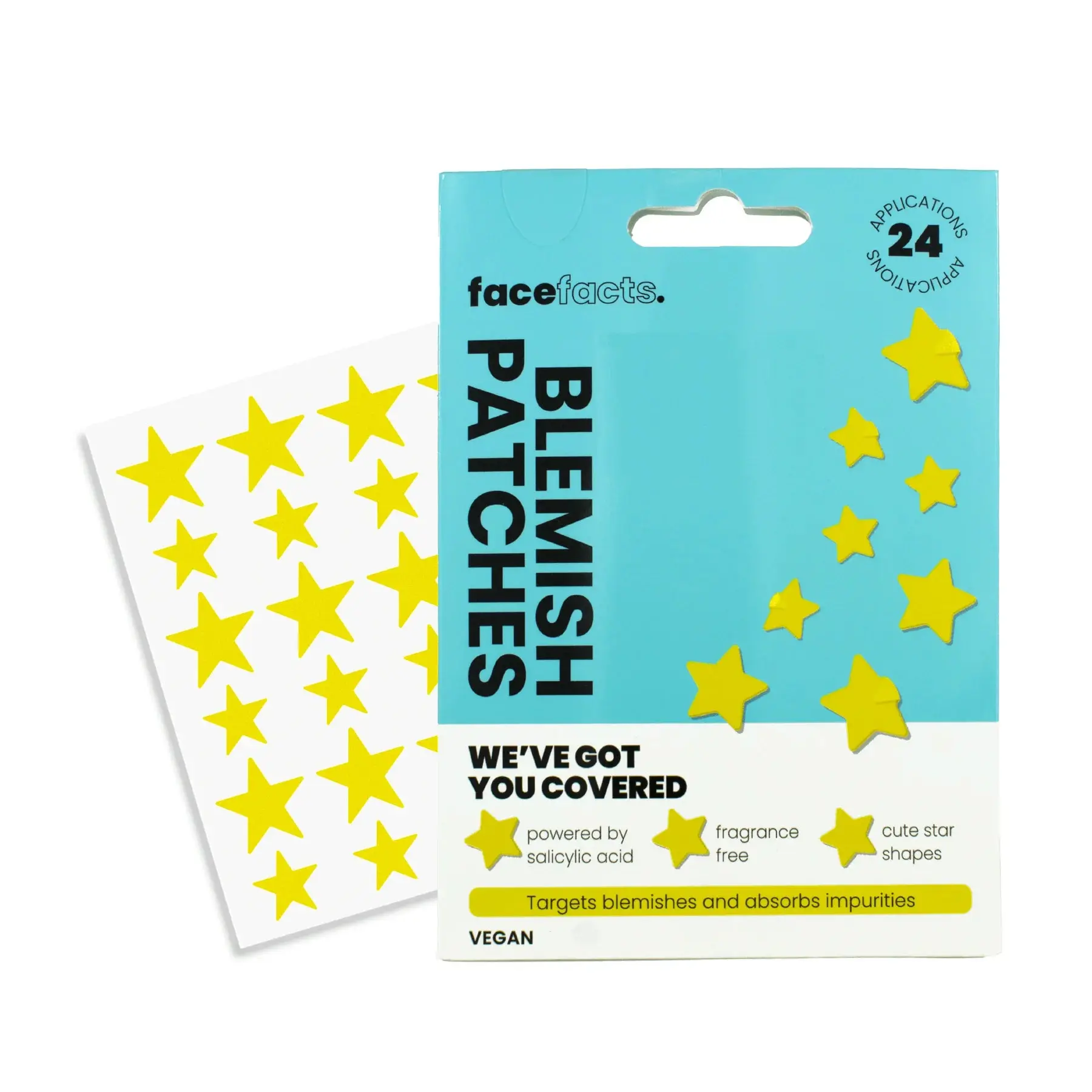 Étoiles de taches d'imperfections