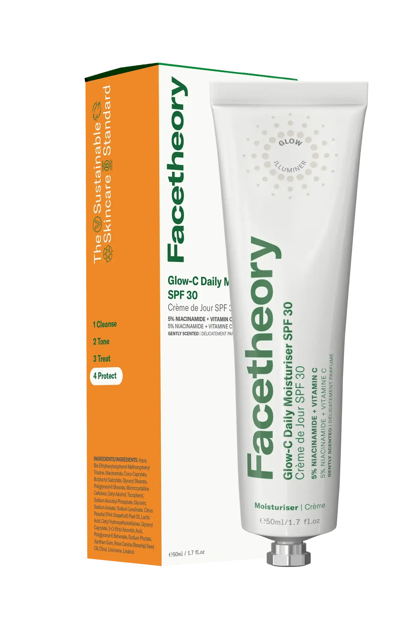 Hydratant quotidien Glow-C SPF 30 délicatement parfumé