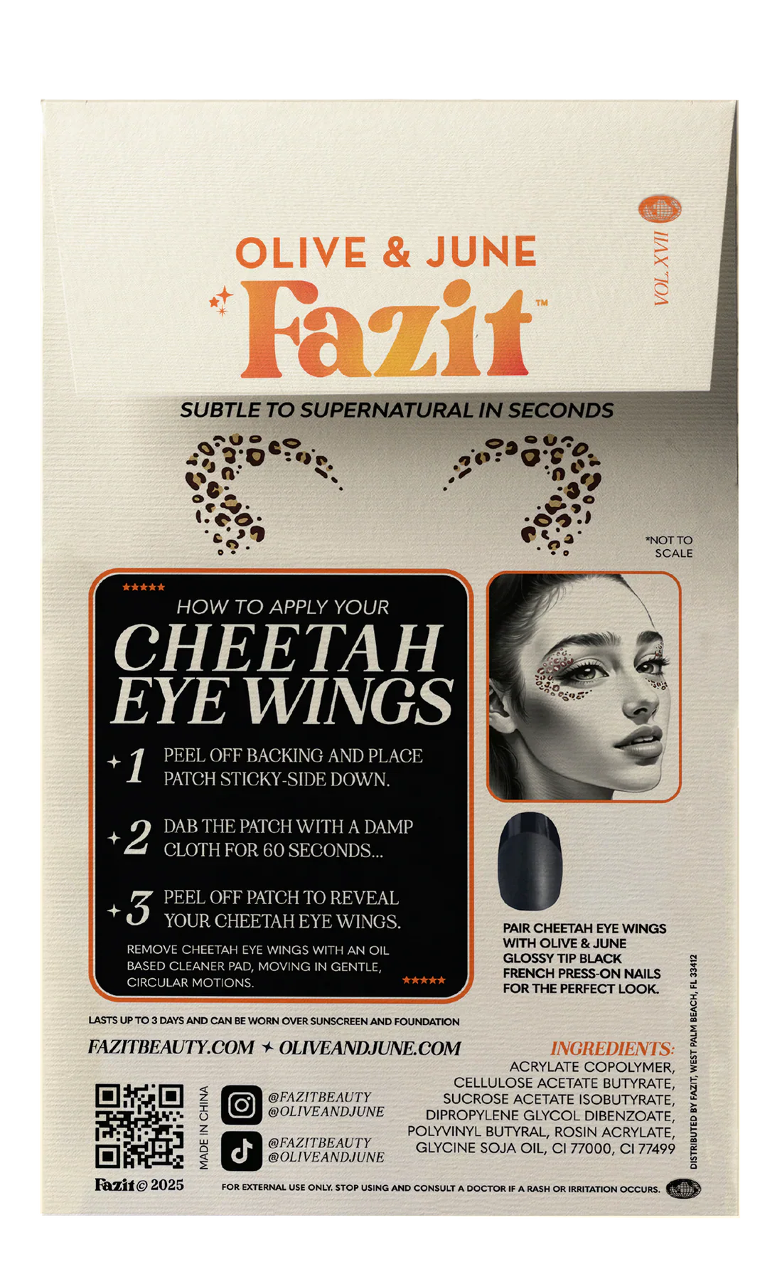 Fazit Cheetah Eye Wings - Image 6
