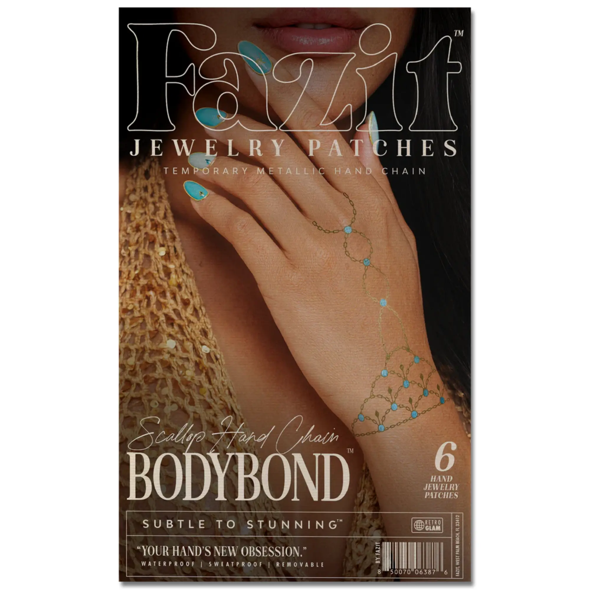 Scallop Hand Chain Bodybond