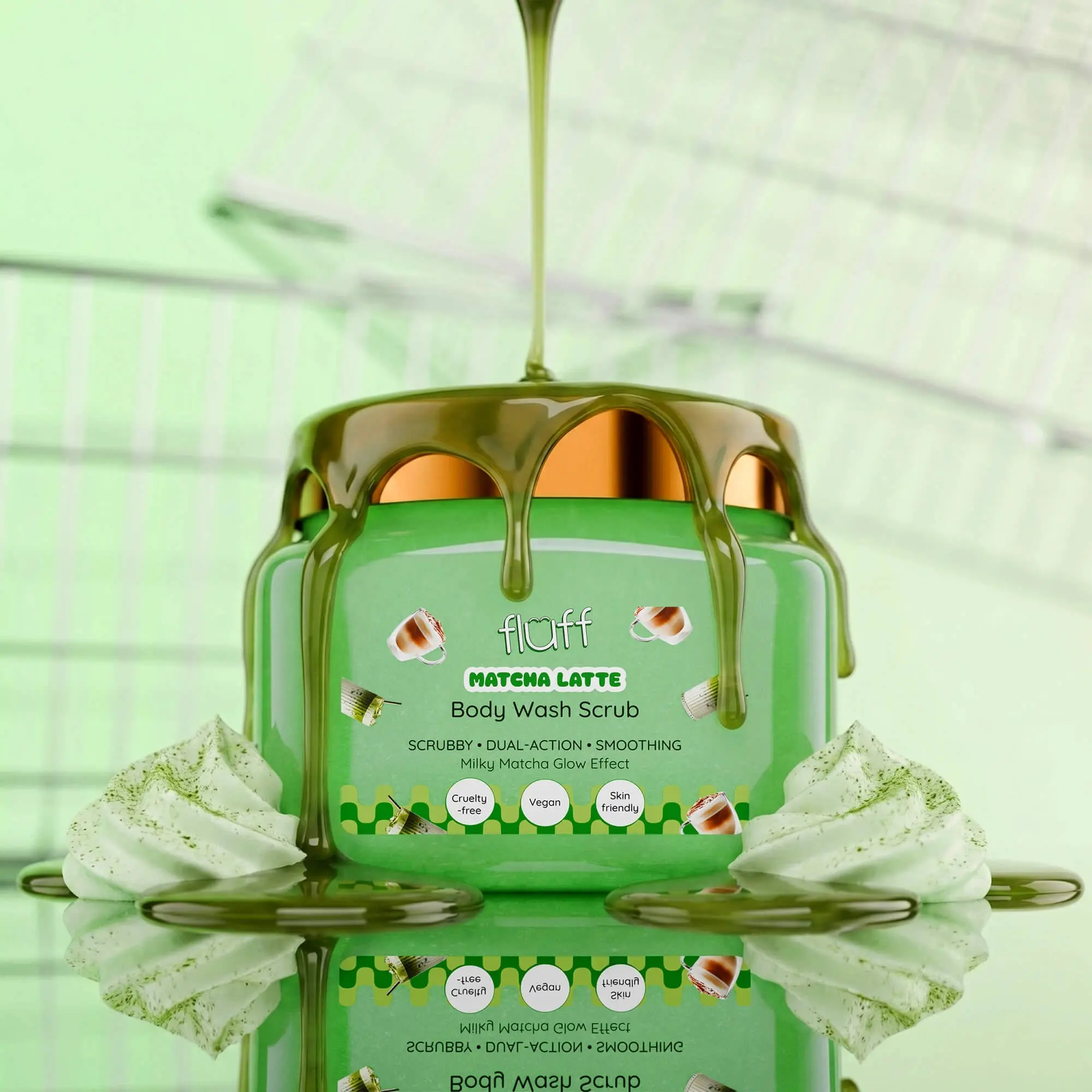 Body Scrub Matcha Latte - Image 3