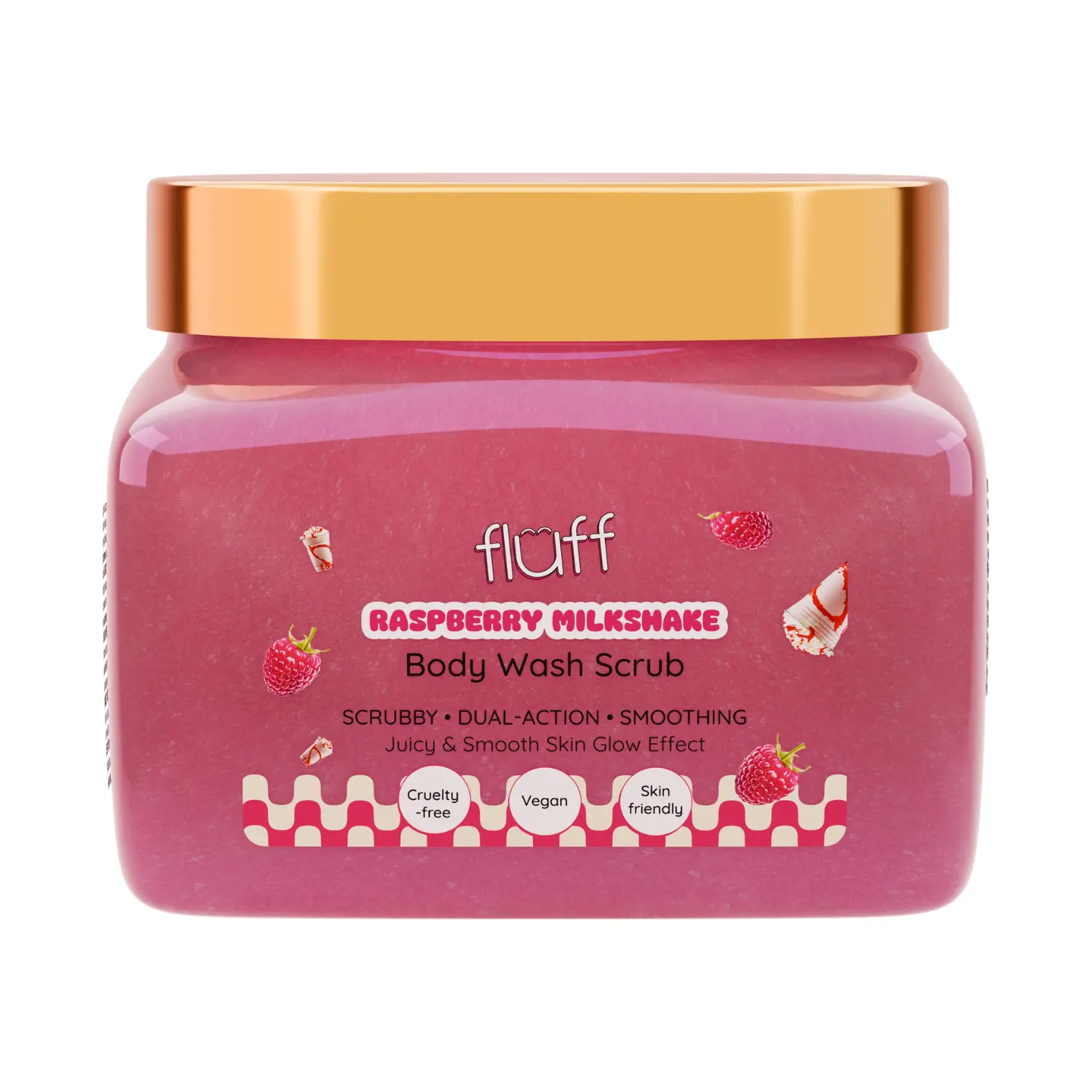 Body Scrub Raspberry Milkshake