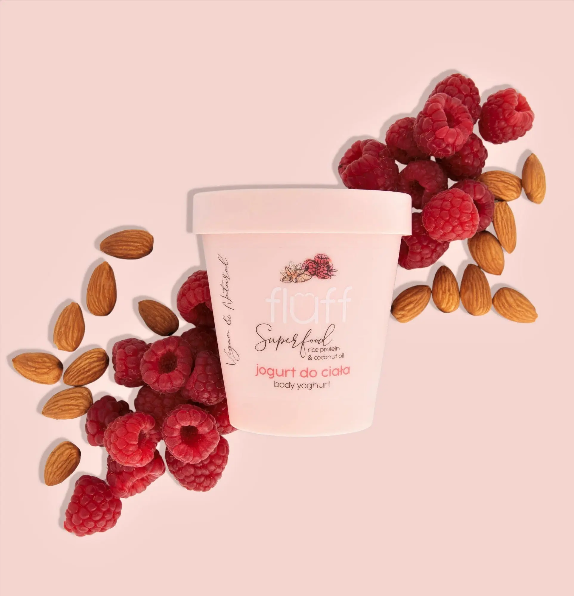 Body Yoghurt Raspberries & Almonds - Image 3