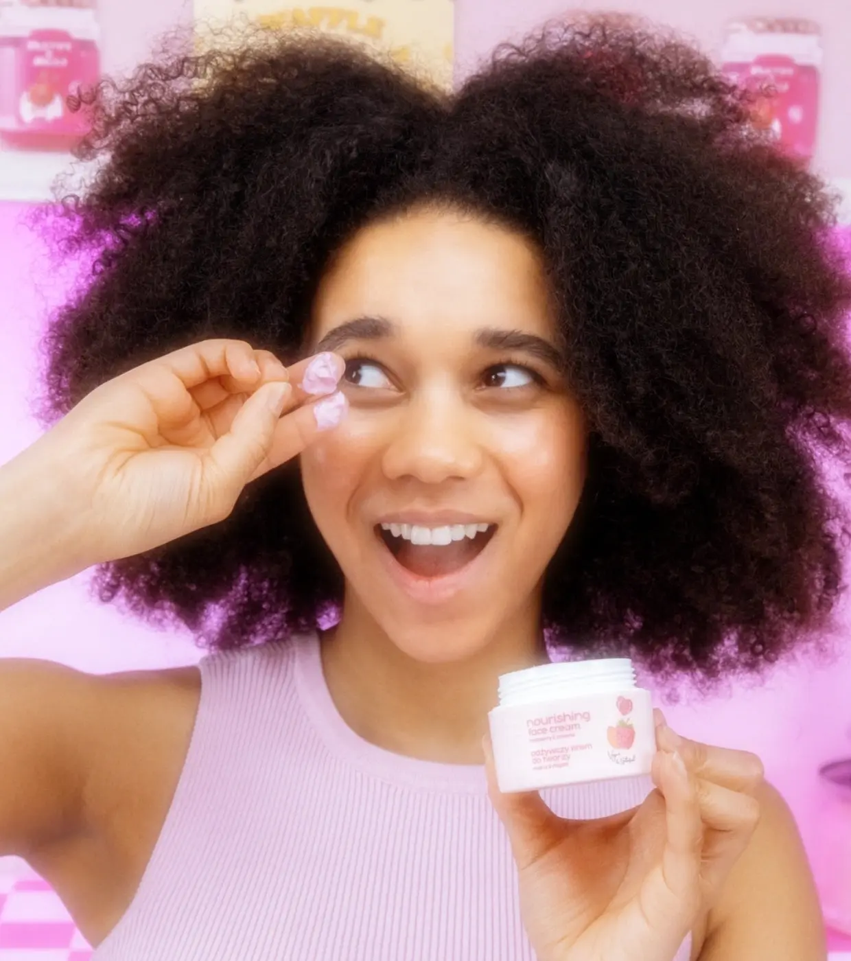 Face Cream Raspberry & Almond - Image 2