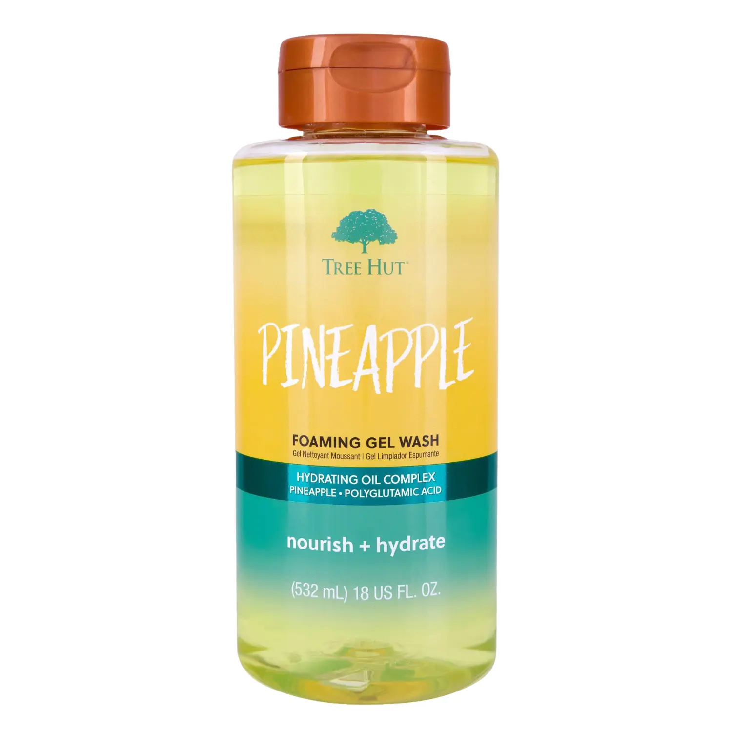 Foaming Gel Body Wash Pineapple