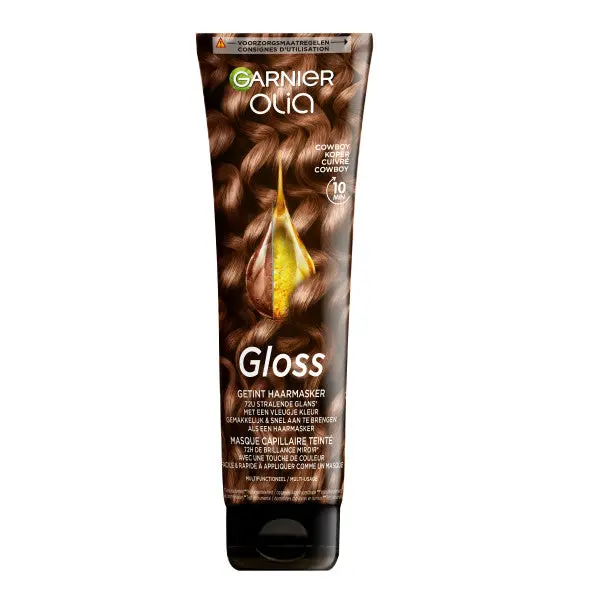 Olia Gloss Colored Hair Mask Maple Brown