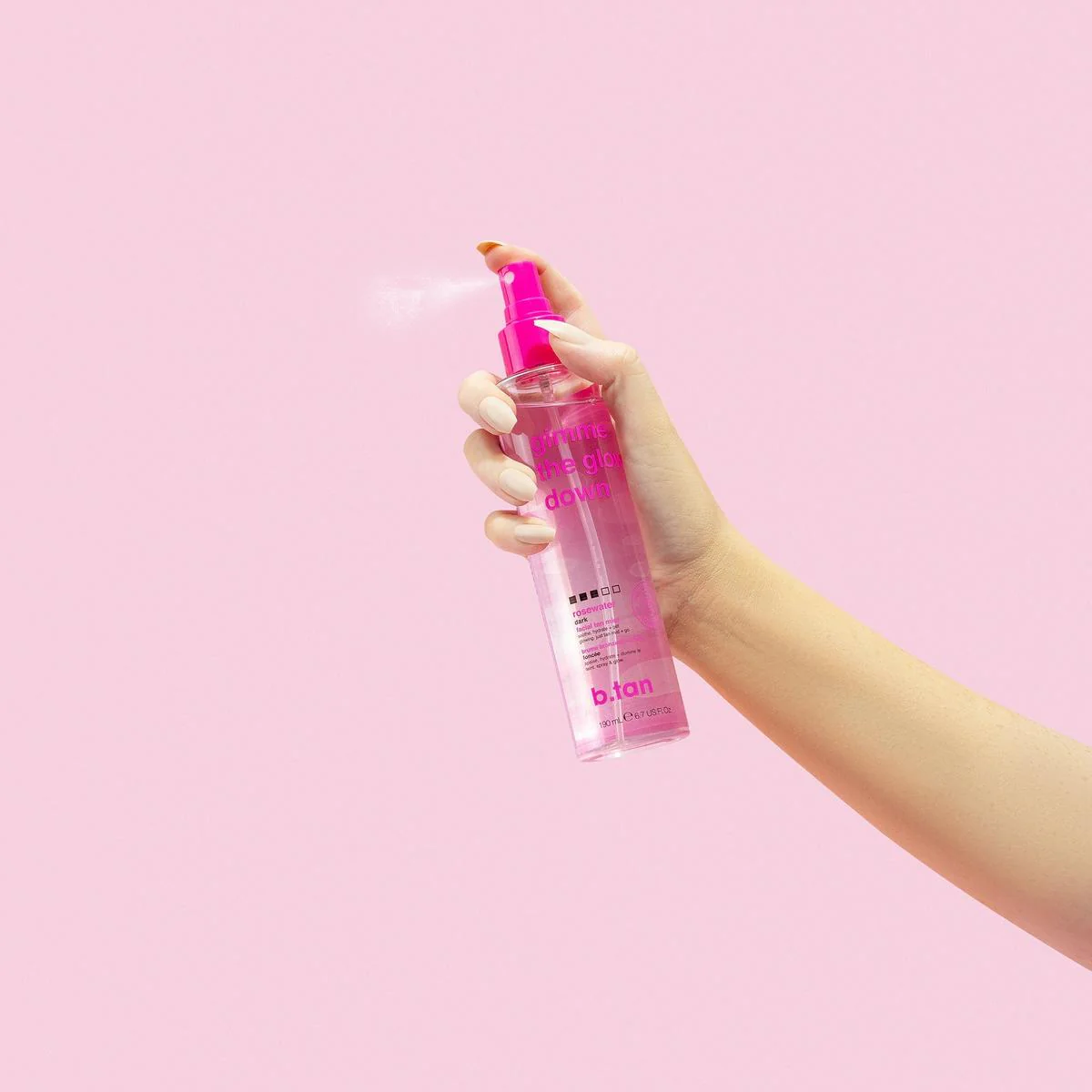 Gimme The Glow Down Facial Tan Mist - Image 3