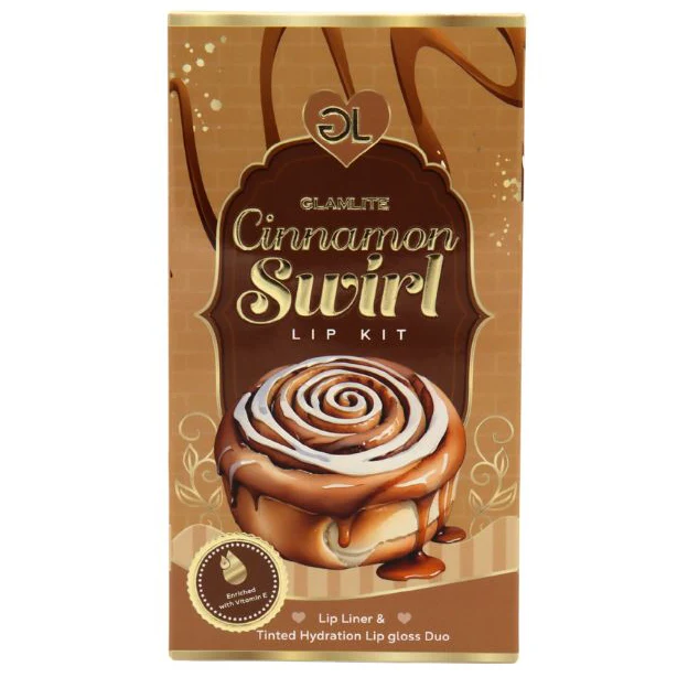 Kit pour les lèvres Glamlite Cinnamon Roll