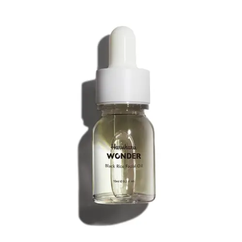 Huile du visage au riz noir