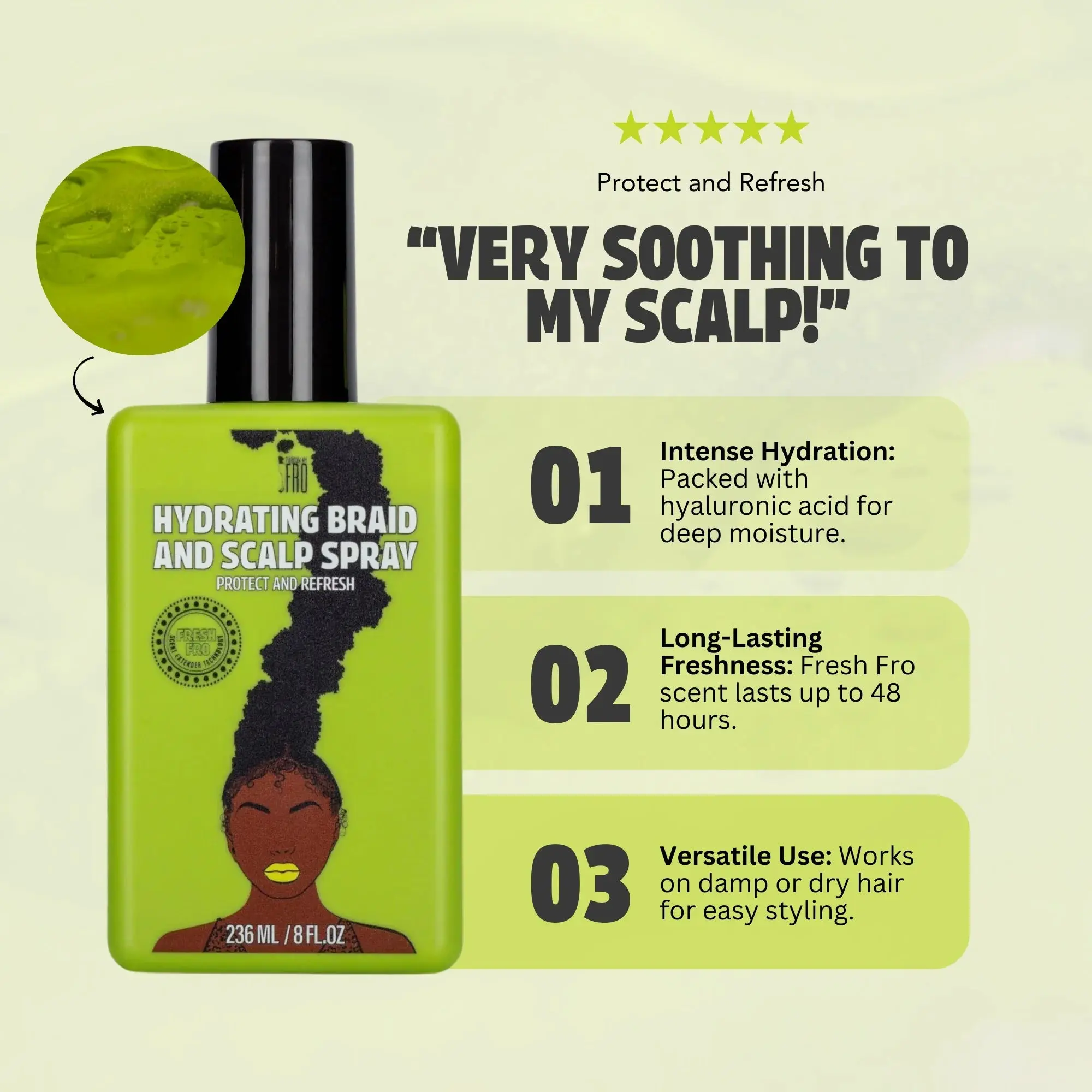 Hydrating Braid & Scalp Spray - Image 4