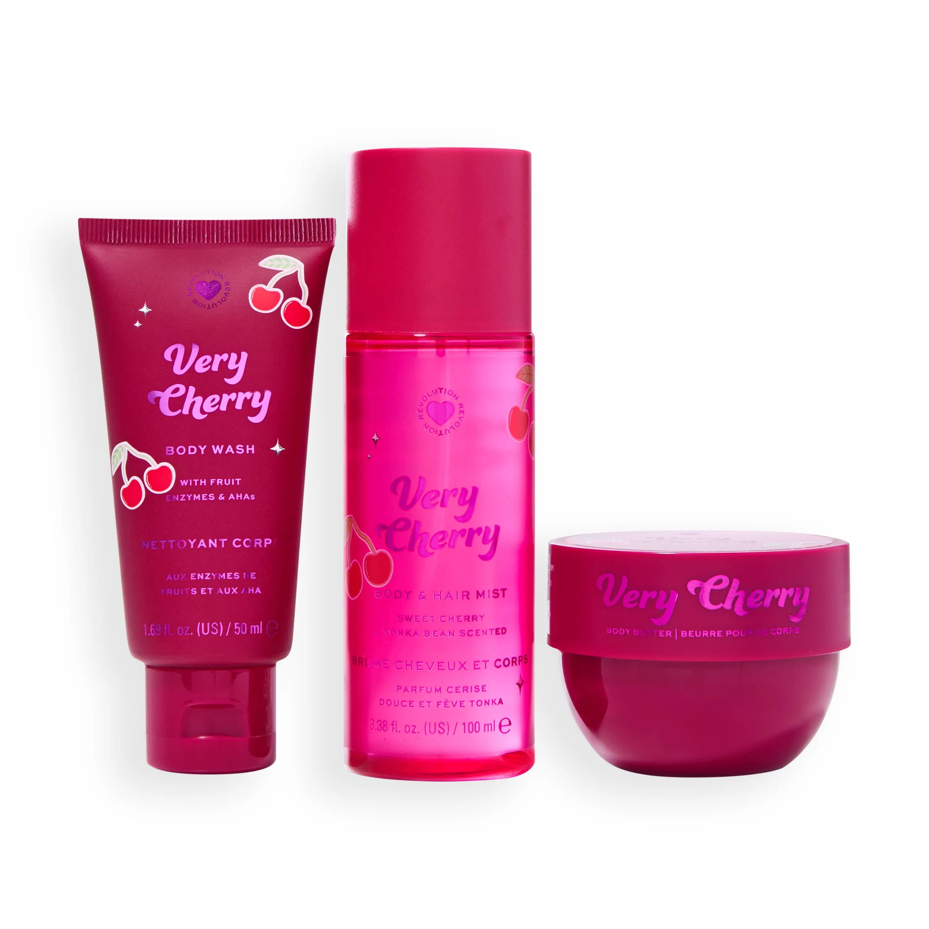 Very Cherry Bath & Body Gift Set