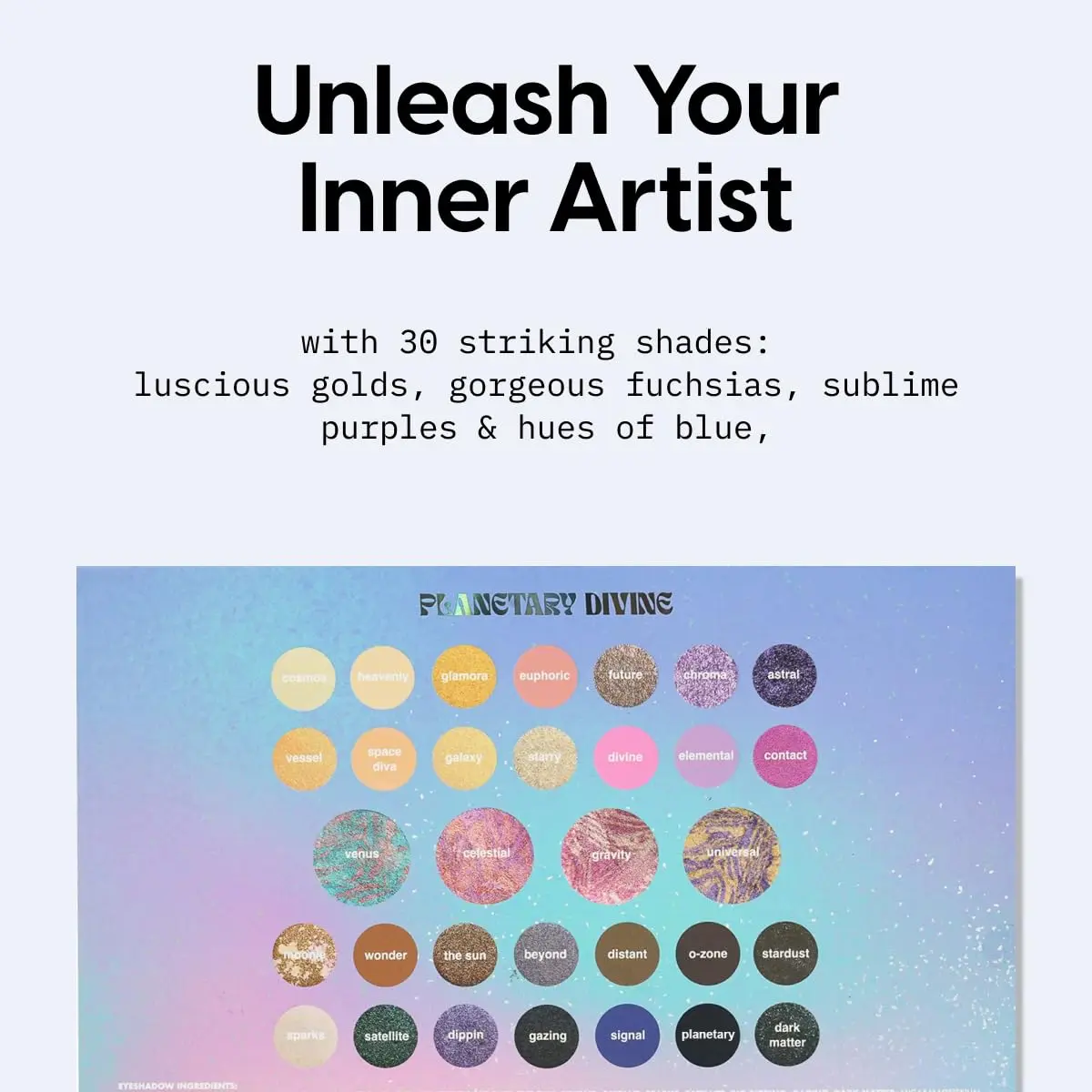 Planetary Divine 32 Shades Palette - Image 5