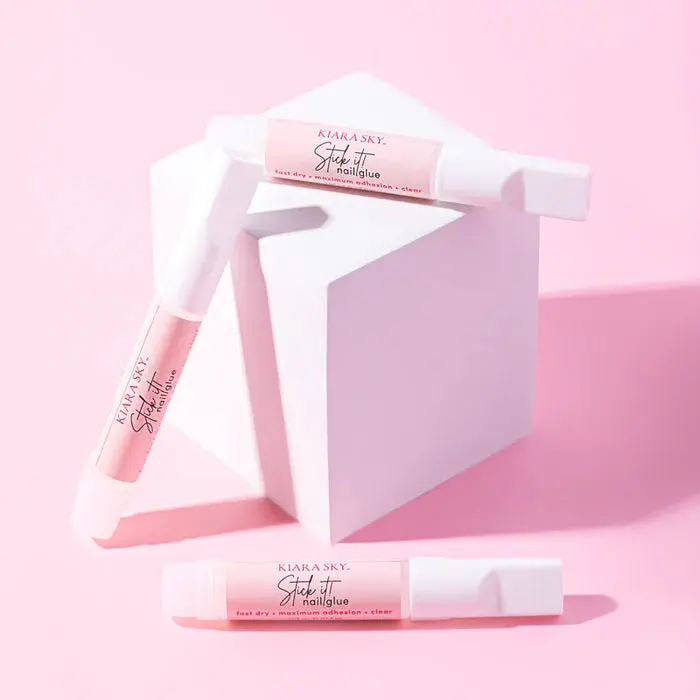 10 Piece Stick It Nail Glue - Image 3